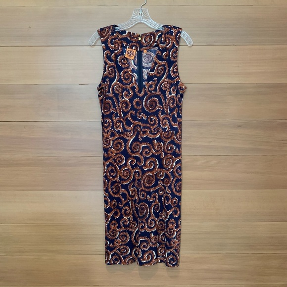 EUC Tory Burch Nicola dress size M - Picture 8 of 9